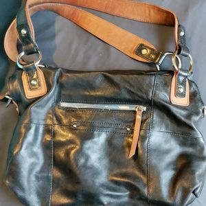 Leather Nino Bossi bag